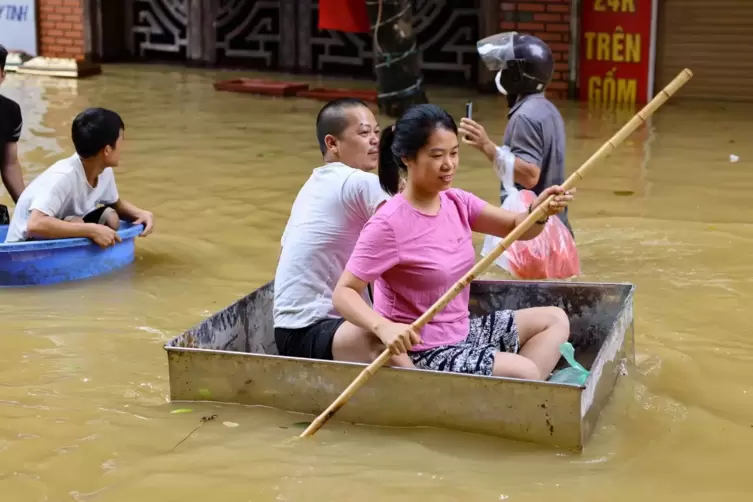 Taifun «Yagi» - Vietnam