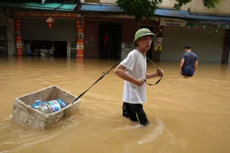 Taifun «Yagi» in Vietnam