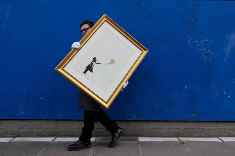 Christie's versteigert weiteren Banksy online