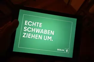 »Echte Schwaben ziehen um« - Berliner Image-Kampagne