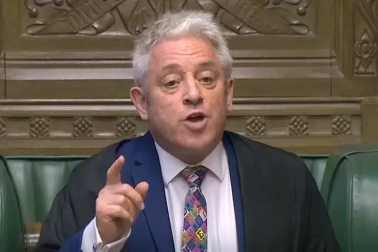 „Order, Order!“ – Unterhaus-Speaker John Bercow wäre kein Vorbild für den Bundestag.