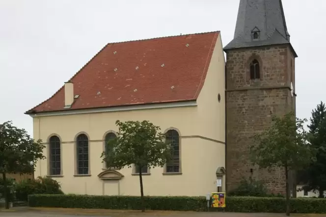 Die Protestantische Kirche Godramstein.