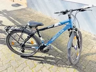 26 Zoll Rahmenhöhe 44 mit Shimano Ausstattung (Altus) Gepäckträger Federgabel Nabendynamo neuer Scheinwerfer vorne mit Automatik