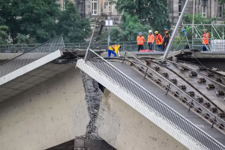 Brückeneinsturz in Dresden