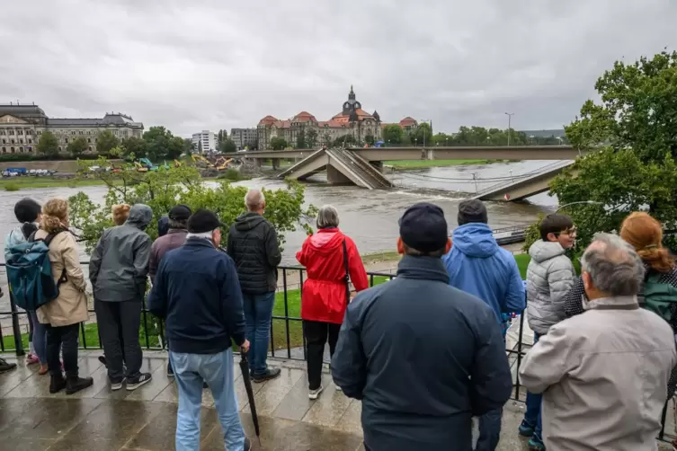 Brückeneinsturz in Dresden