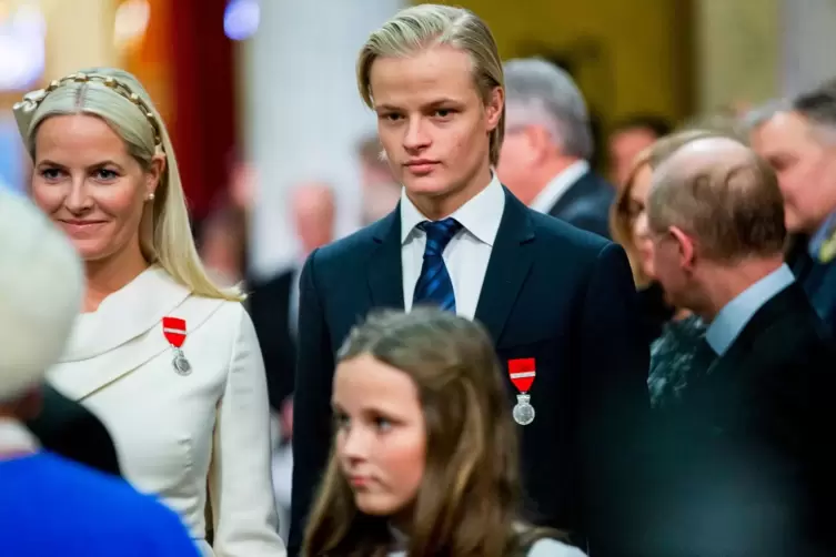 Mette-Marit und ihr Sohn Marius Borg Høiby