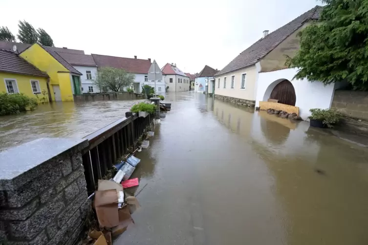 Hochwasser in Österreich