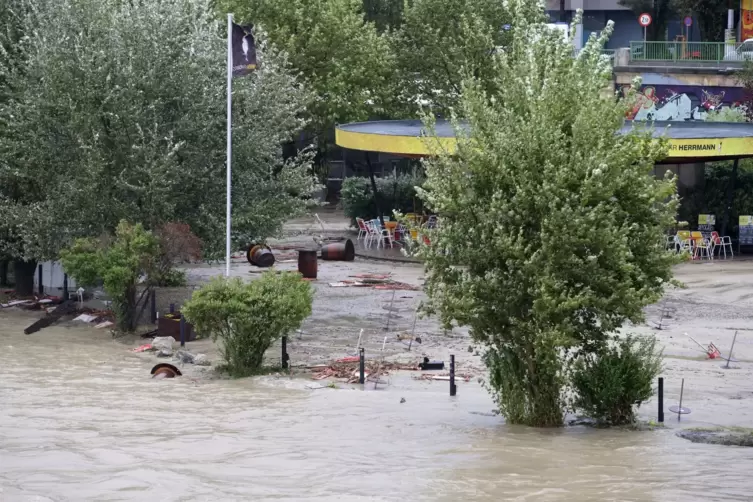 Hochwasser in Österreich