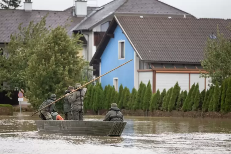 Hochwasser in Österreich