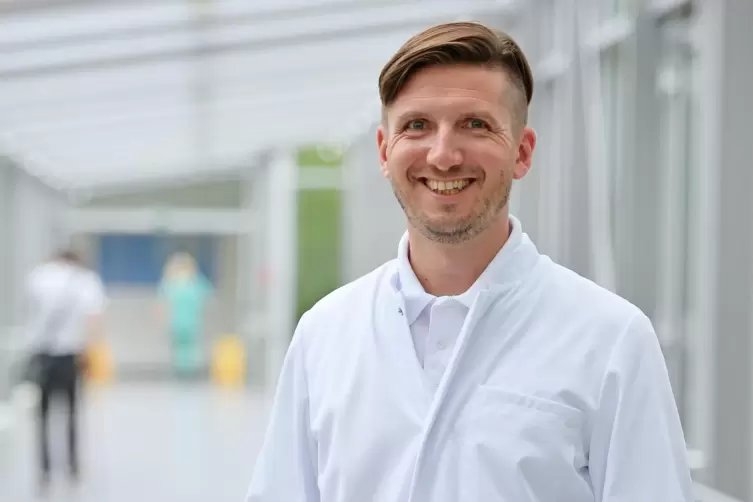 Peter Brenk leitet die neue Abteilung des Klinikums. 