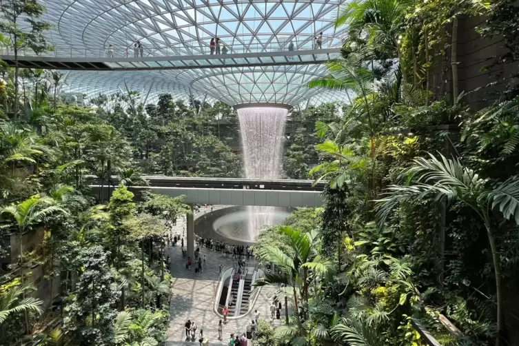 Changi Airport in Singapur