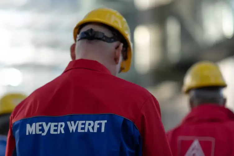 Betriebsversammlung der Meyer Werft