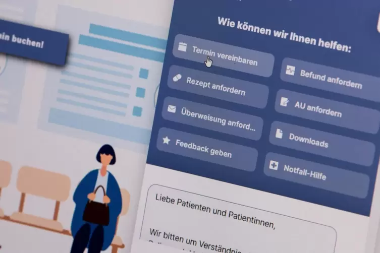 Eigentlich ganz einfach: den Termin beim Arzt übers Handy buchen. Doch nicht immer läuft alles rund. 