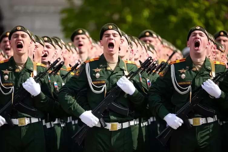 Militärparade zum Tag des Sieges in Russland