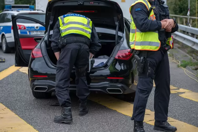 Grenzkontrollen in Deutschland - Rheinland-Pfalz