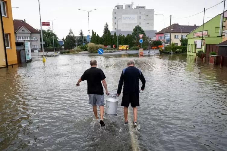 Hochwasser in Tschechien