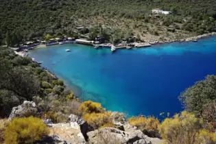 Bucht bei Kas, Türkei