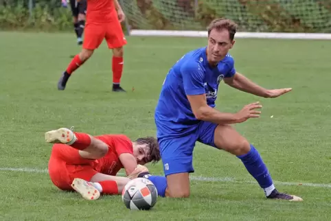 War in Erlenbach an mehreren Toren beteiligt: Bastian Rinn. 