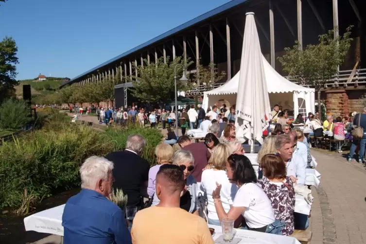 Zwei Tage lang können Besucher rund um die Saline unter anderem Musik und Kulinarisches genießen.