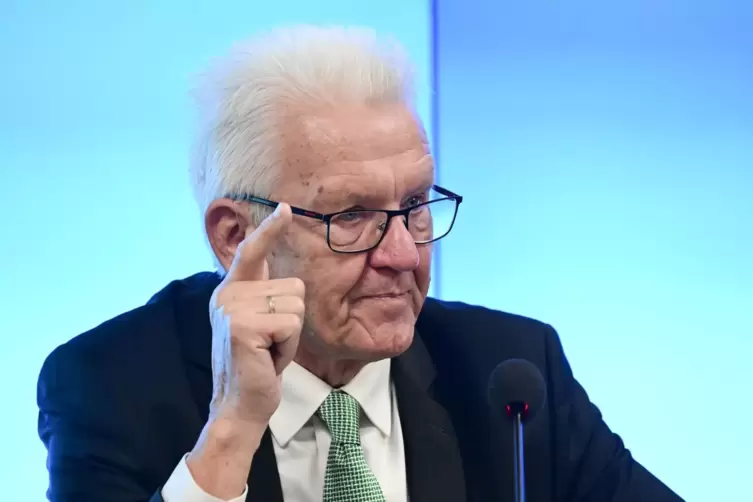 Winfried Kretschmann und Danyal Bayaz