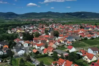 Erfolgreich beim Wettbewerb »Unser Dorf hat Zukunft«: die Gemeinde Kirrweiler.