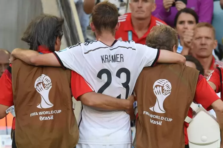 Christoph Kramer im WM-Finale nach einer Gehirnerschütterung