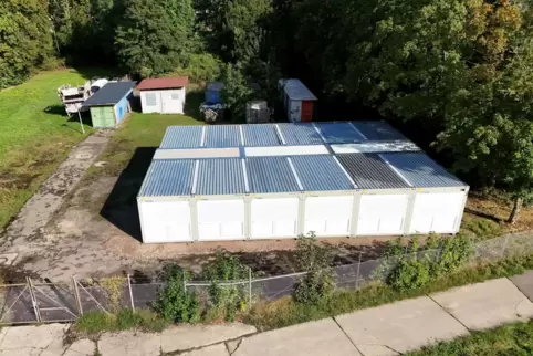  In Hatzenbühl stehen die Container bereits, sind aber noch nicht bezugsfertig.