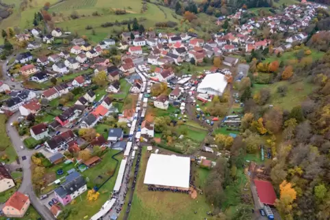 Ein „Dorf mit Zukunft“: Quirnbach. 