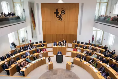 Sitzung Landtag Rheinland-Pfalz