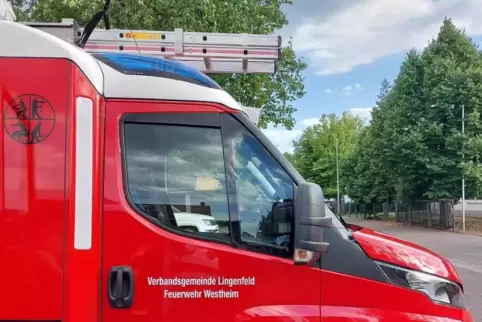 War im Einsatz: die Feuerwehr der VG Lingenfeld. 