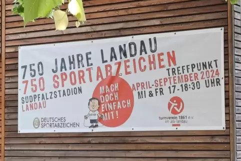 750 sportabzeichen plakat