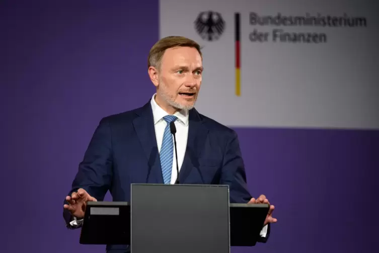 Bundesfinanzminister Christian Lindner.