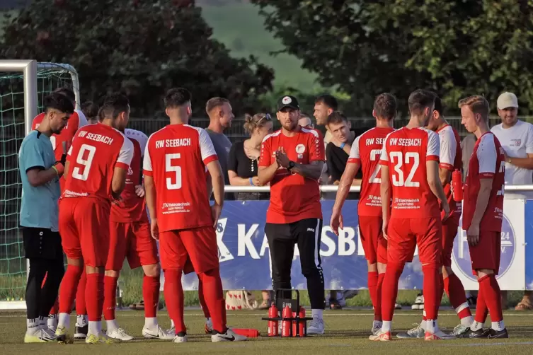 Befinden sich aktuell in Abstiegsgefahr: Seebach und Trainer Jan-Marvin Dell. 