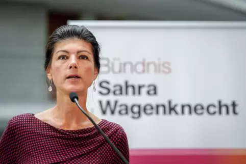 Sahra Wagenknecht kommt nicht nach Kaiserslautern. 