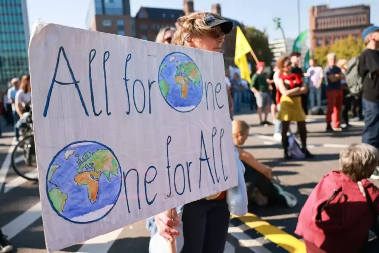 Aufruf zum Klimastreik von Fridays for Future - Hamburg