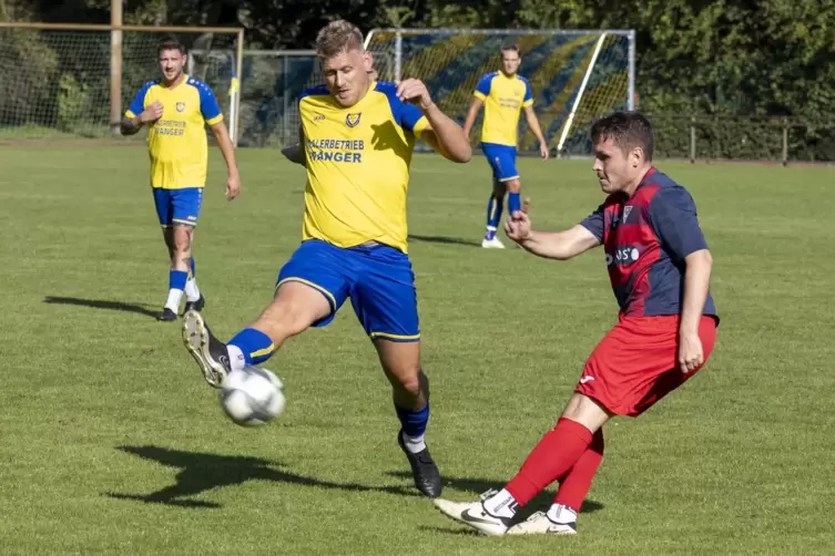  SC-Torjäger Kevin Bernhardt traf zum 2:2.