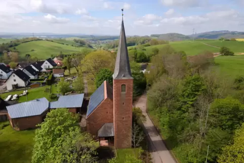 Die protestantische Kirchengemeinde Katzweiler hat fünf Gebäude, darunter die Kirche in Mehlbach.