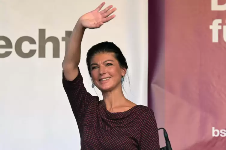 Sahra Wagenknecht ist in ihrer Partei die Frau, bei der alle Fäden zusammenlaufen. 