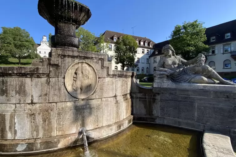 Mit dem Brunnen am Mannlich-Platz – allen voran der „Eva“ – verbindet RHEINPFALZ-Kolumnist Wolfgang Ohler ganz spezielle Kindhei