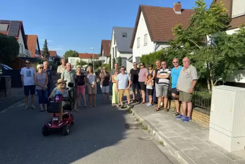 Röntgenweg: Die Anwohner fordern in Sachen Parken Fingerspitzengefühl. 