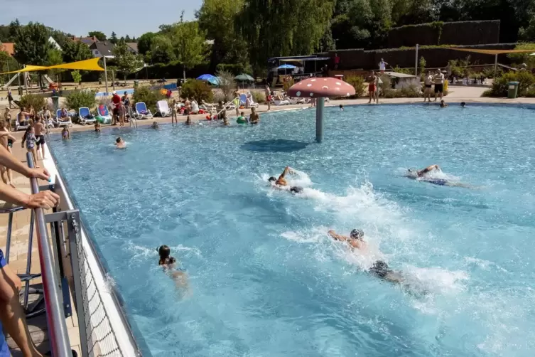 Verlustgeschäft: Das Freibad Alsenborn trägt dazu bei, dass der Wirtschaftsplan der Gemeindewerke nicht positiv ausfällt. 