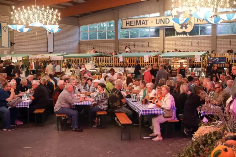 Gut besucht: die Kerwe im vergangenen Jahr. 