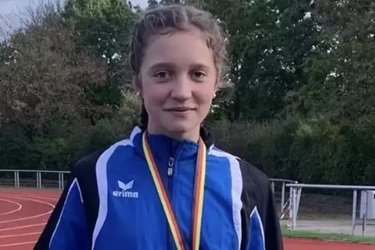 Der dritte Titel: Emma Schubert vom TSV Iggelheim. 