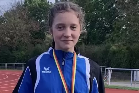 Der dritte Titel: Emma Schubert vom TSV Iggelheim. 