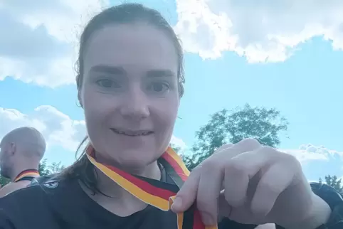 SG-Torhüterin Christina Grünewald war letztes Jahr schon beim Berlin-Marathon. Auch am Sonntag ist sie dort, während ihre Teamko