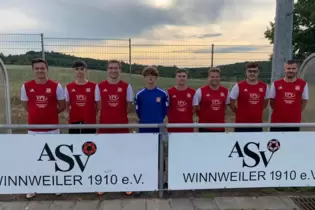 Trainer beim ASV Winnweiler: Pascal Weber (rechts).