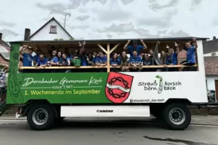 Der aktuell vermeintlich größte Umzugswagen im Donnersbergkreis kommt aus Dörnbach.