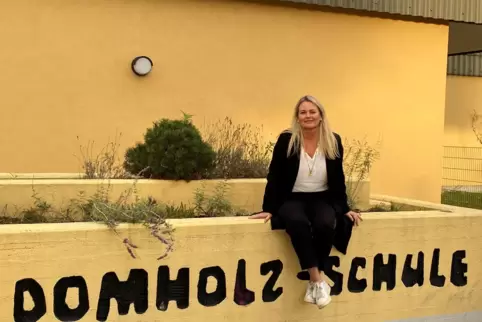 25 Jahre lang war Birgit Meyer Lehrerin an der Domholzschule. Seit August leitet sie die Einrichtung, die ihr so am Herzen liegt