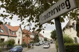 Soll als Fahrradstraße das Grünstadter Zentrum mit Ausenheim verbinden: der Kreuzerweg.