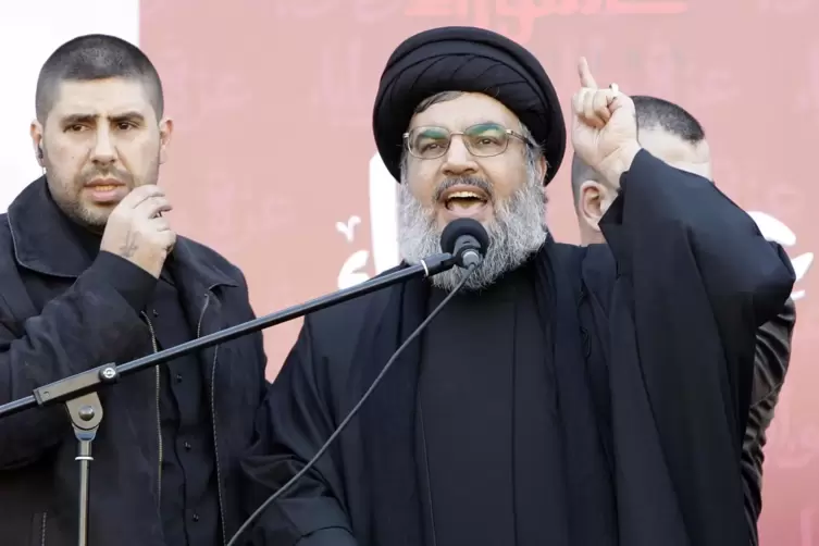 Trat nur selten auf: Hisbollah-Führer Nasrallah. 